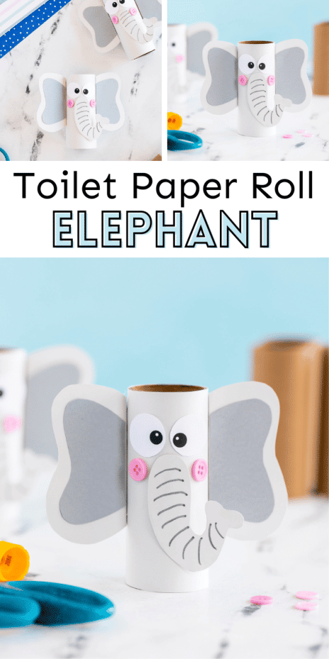 Paper Roll Elephant