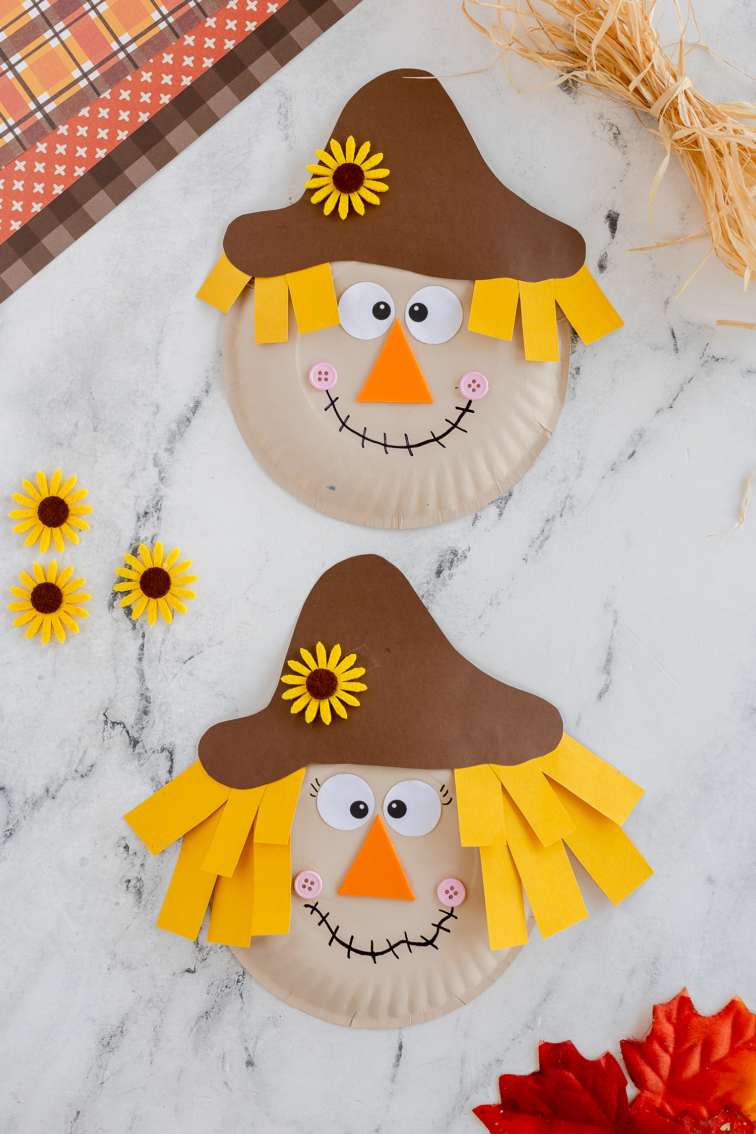 Paper Plate Scarecrow