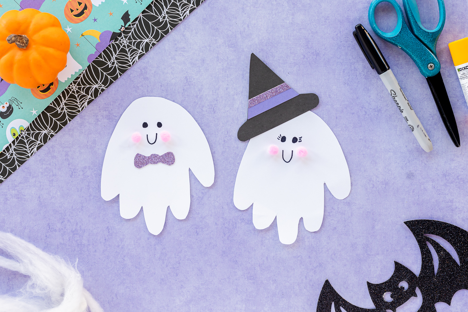 Halloween Handprint Ghost