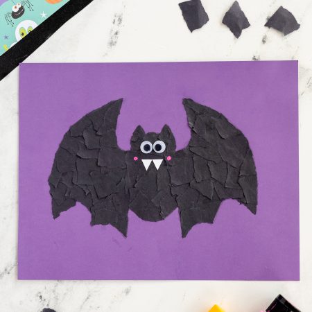 Torn paper bat