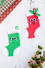 Christmas Stocking Craft - Made To Be A Momma