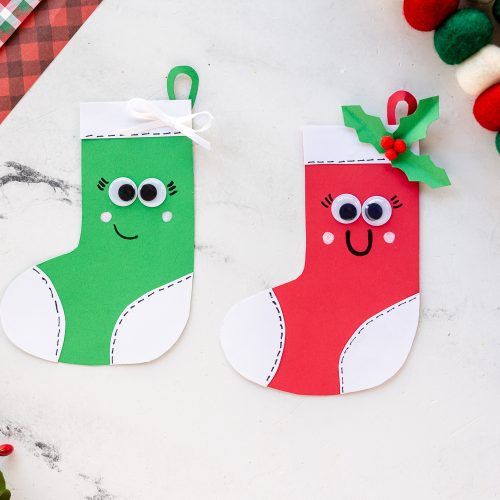 Christmas Stocking Craft - Made To Be A Momma