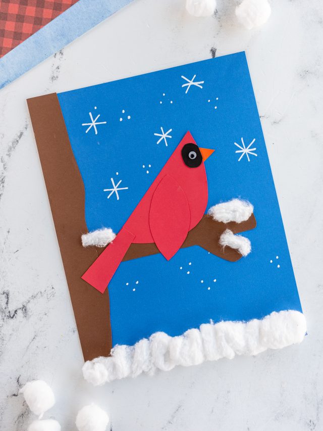 Winter Cardinal Craft