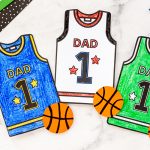 Making a Father's Day Basketball Jersey Craft
