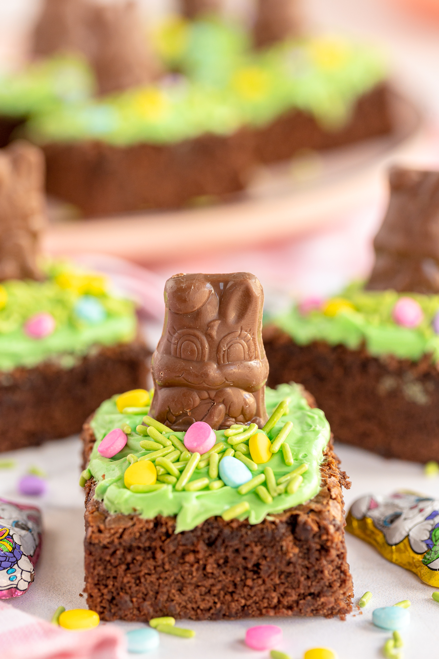 Easter Bunny Brownies