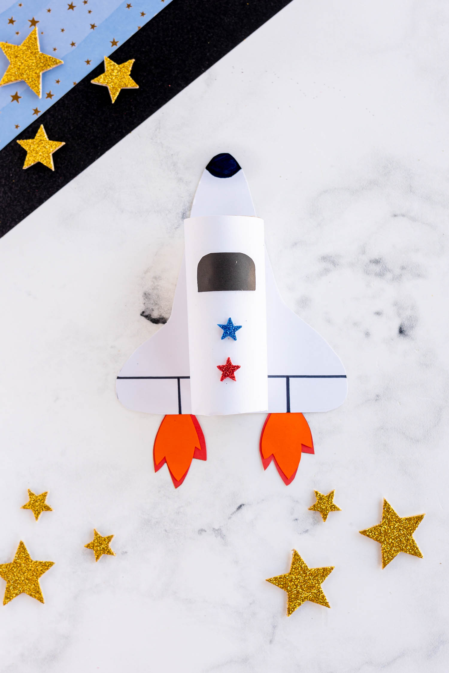 Toilet Paper Roll Space Shuttle - Made To Be A Momma