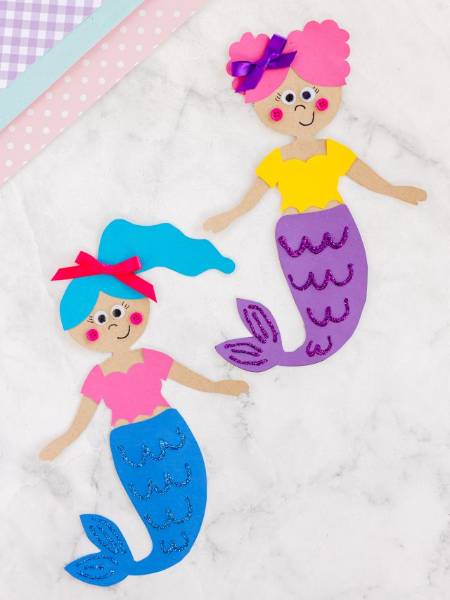 Paper Mermaid Craft