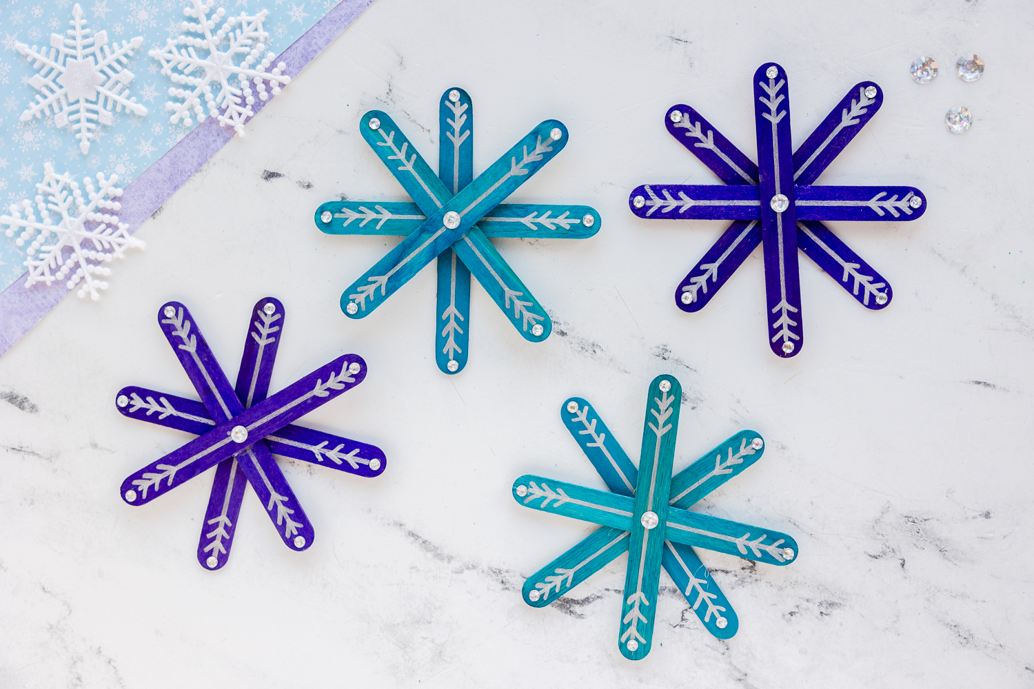 Snowflake Craft for Kids
