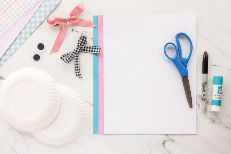Easy Paper Plate Bunny Craft - Made To Be A Momma