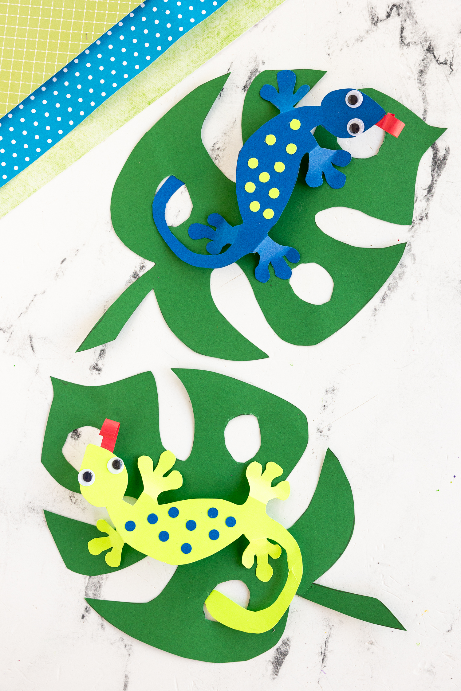 Paper Gecko Craft