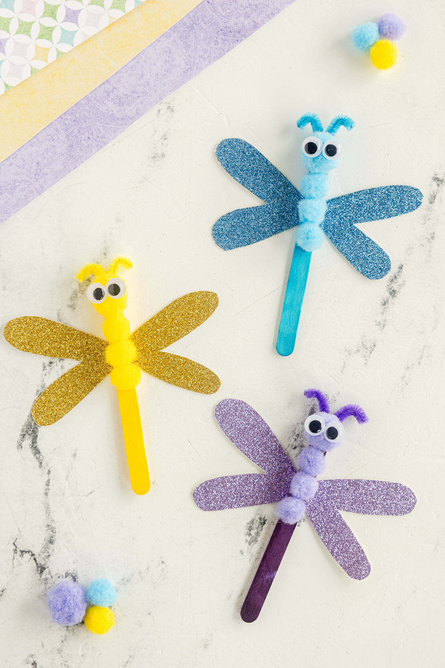 Popsicle Stick Dragonfly