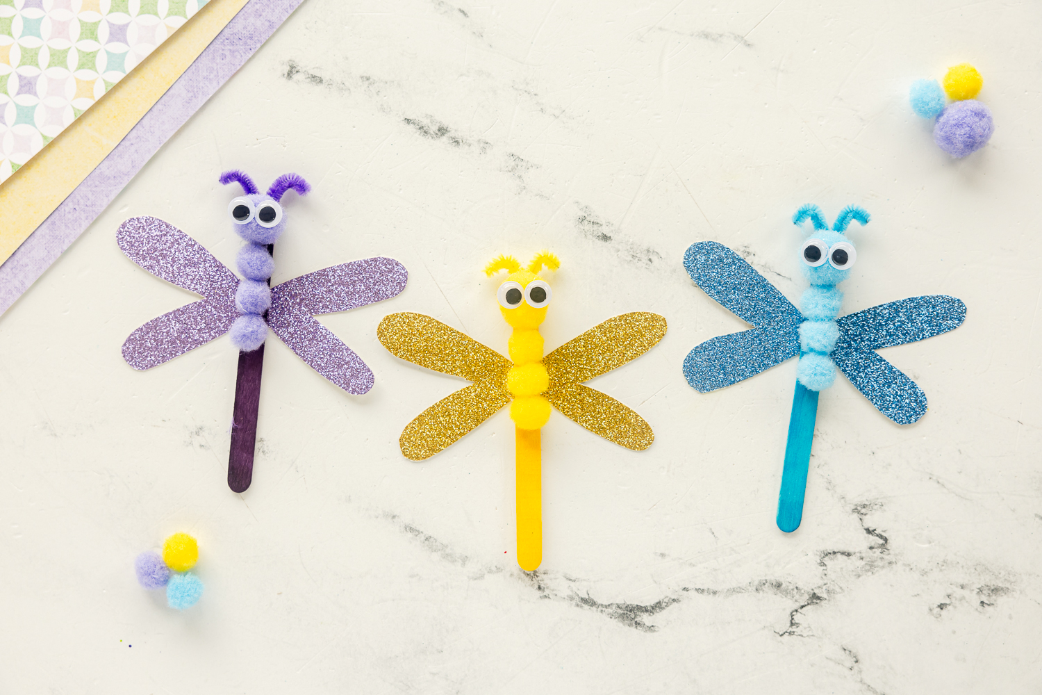 dragonfly popsicle stick