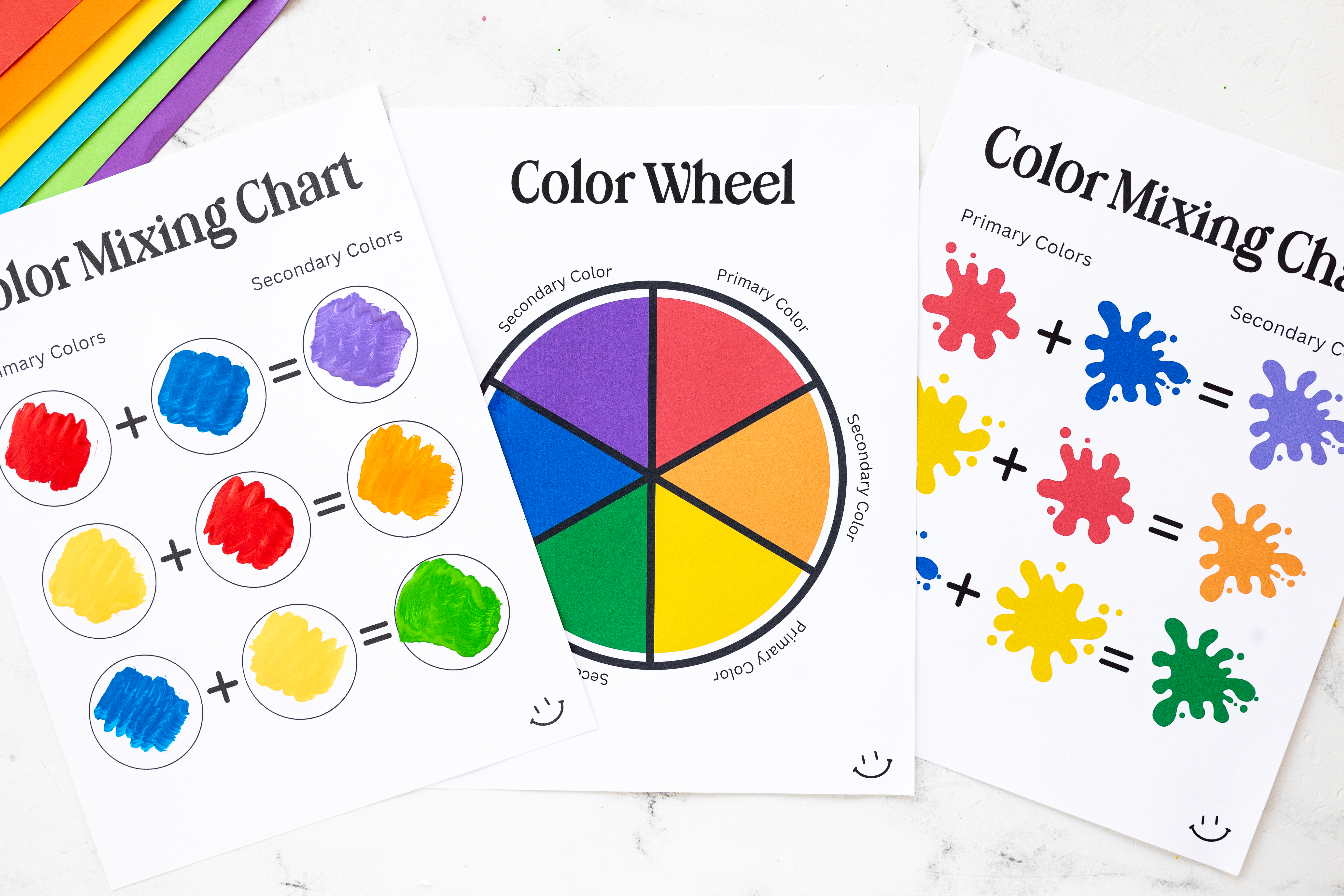 What are Primary and Secondary Colors?