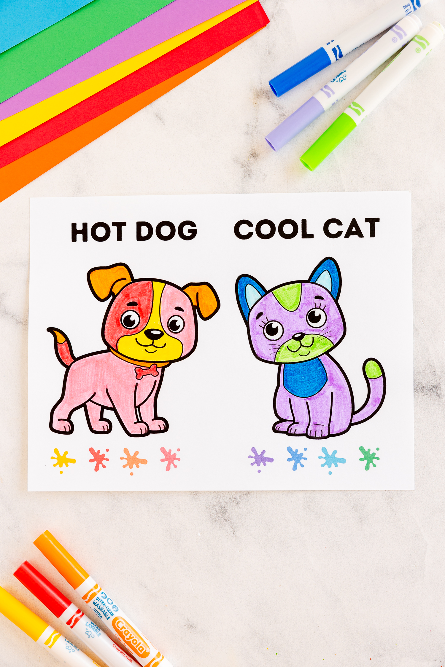 What are Warm and Cool Colors? Art for Kids!