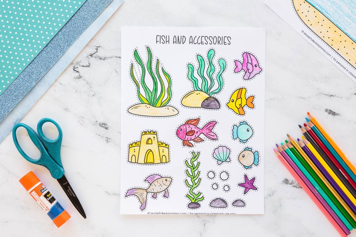 Build a Fish Bowl Craft - Made To Be A Momma