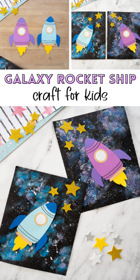 Galaxy Rocket Ship Craft for Kids